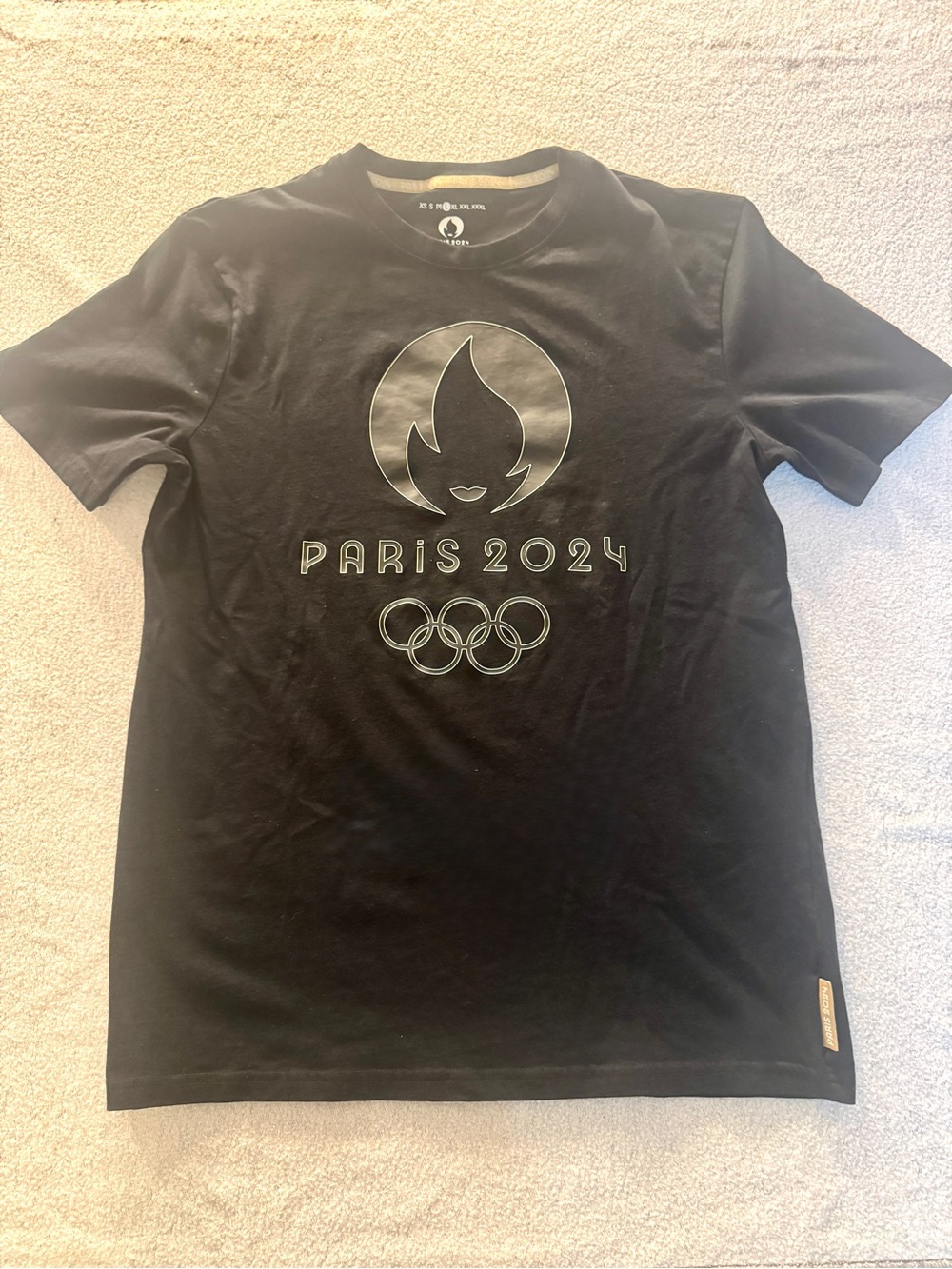 Aris Black Paris 2024 Graphic Tee